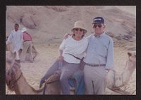 Photograph of Max Ray and Kitty Joyner in Egypt